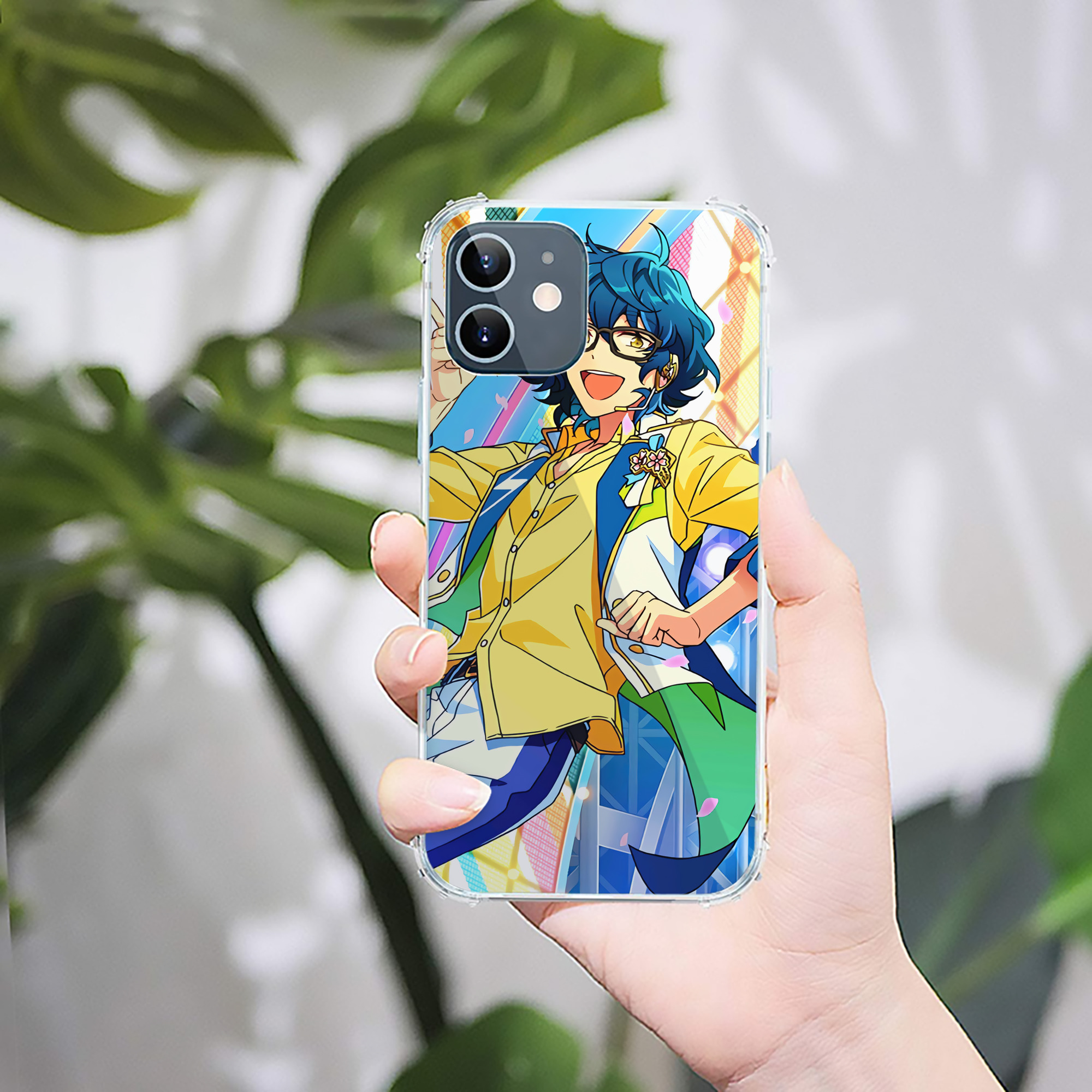 （画像用） あんさんぶるスターズ! Ensemble Stars 【iPhone 12シリーズ対応】透明スマホケース（クリアソフトケース）